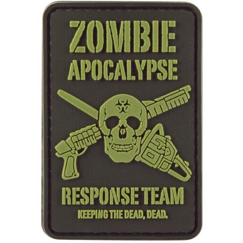 ZOMBIE APOCALYPSE RESPONSE TEAM PATCH HOOK & LOOP TACTICAL MORALE AIRSOFT BADGE — image 1