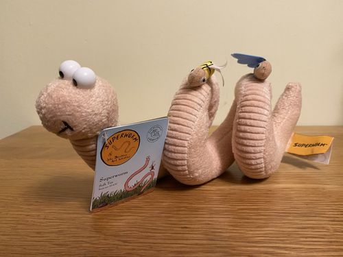 Superworm Soft Toy ***New With Tags *** — image 1