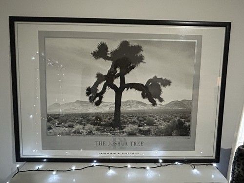 U2 Joshua Tree Athena Poster 1980s Original , Rare , Excellent Condition