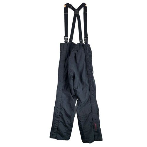 Vintage Lafuma Climaway Waterproof Ski Bib Pants Mens XL Black Pockets
