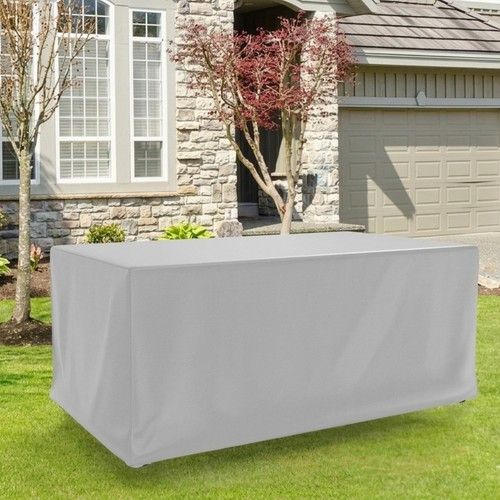 Heavy Duty Waterproof Garden Patio Furniture Cover for Rattan Table Cube Outdoor