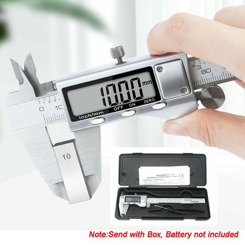 6" 150mm Stainless Steel Electronic Digital Vernier Caliper LCD Measure Tool — image 5