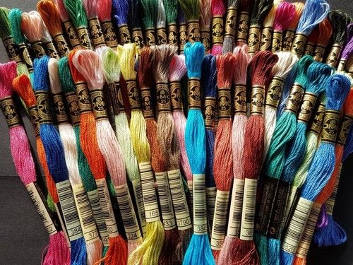 10 GENUINE DMC THREADS. PICK YOUR OWN COLOURS.ALL 447 COLOUR THREADS AVAILABLE