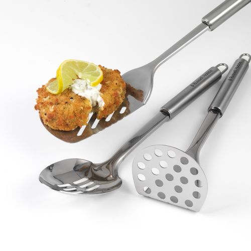 Russell Hobbs Kitchen Utensil Set & Stand Cooking Tools 6 Piece Stainless Steel — image 3