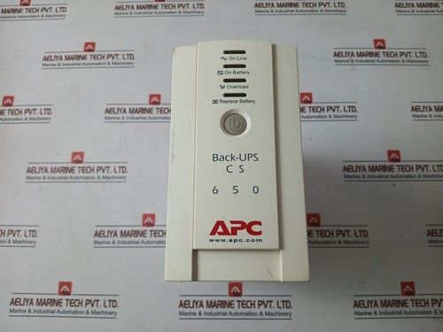 APC BK650EI Back-UPS Uninterruptible Power Supply CS 220-240V, 5.3A 50-60HZ 400W
