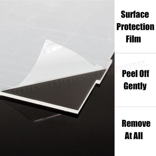 UK 20.5"/52cm H Acrylic Plastic Display Box Perspex Case Dustproof Self-Install — image 4