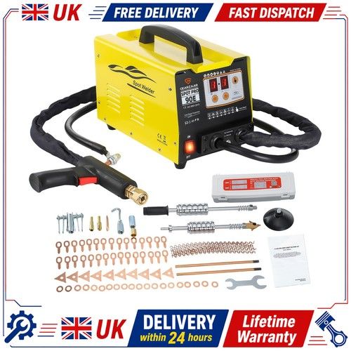 Car Body Dent Repair Tool 3000W 3800A Panel Dent Puller Spot Welder Dent Puller