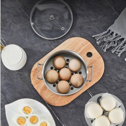Steaming Insert Pot Side Handles Cookware Induction Ready — image 7