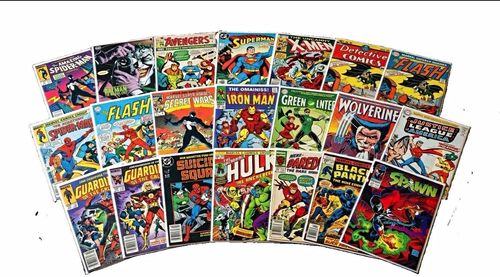 ⚡ 20 MARVEL OR DC COMIC BOOK COLLECTOR BUNDLE LOT ⚡ — image 1