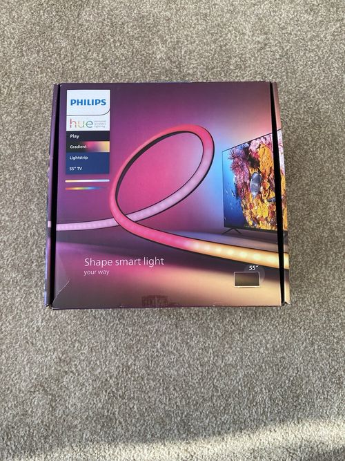 Philips Hue Play Gradient Lightstrip 55" TV LED Colour-Changing Backlight — image 1