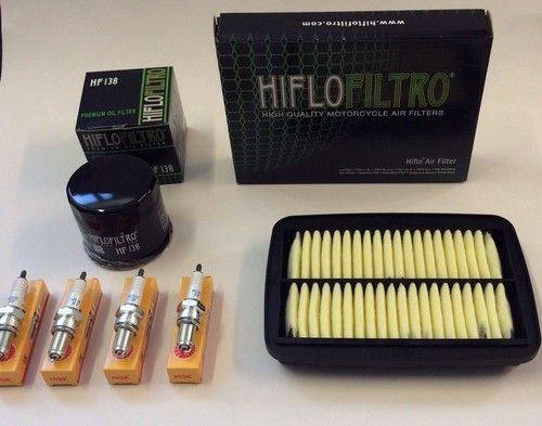 Service Kit fits GSF600 Bandit 600 MkII 2000-2004 Air & Oil Filters Spark Plugs