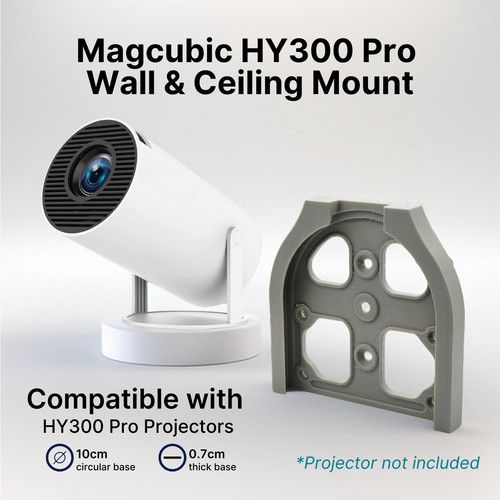 Wall & Ceiling Projector Mount | Compatible with HY300 Series