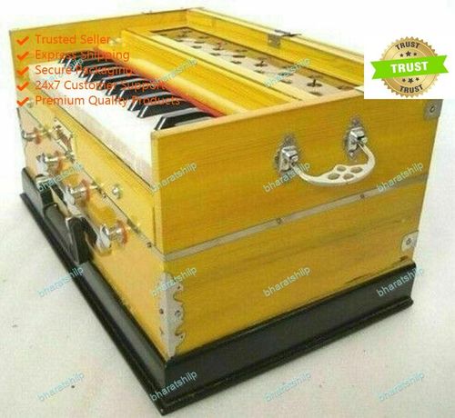 Musical High Class Sound 4 Stopper Double Bellow 32 Key Harmonium — image 5