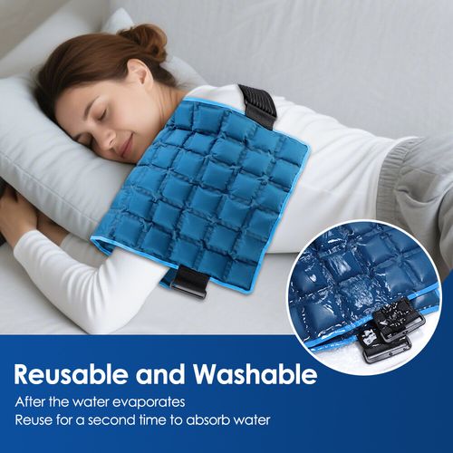 Reusable Hot & Cold Pack Multi-Use Self-Absorbent Polymer Resin Compress Ice Pad — image 12