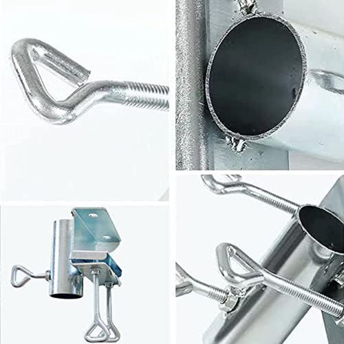 Sun Umbrella Holder Garden Umbrella Clip Adjustable Diameter Galvanized — image 9