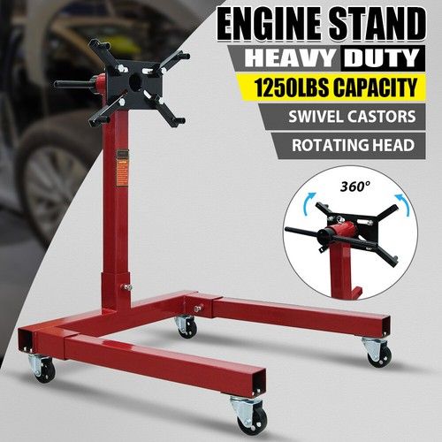 Engine Gearbox Support Stand Holder 1250lb Car Vehicle Repair Machine Tool Wheel
