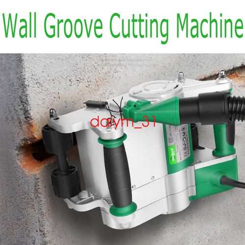 New Electric Brick Wall Chaser Floor Wall Groove Cutting Machine 1100W  220V — image 2