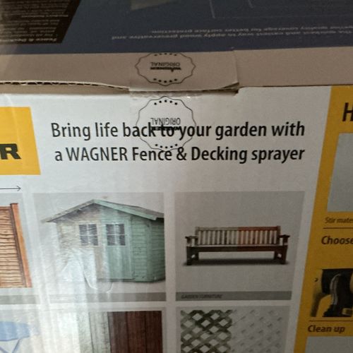 WAGNER Fence & Decking Sprayer Electric Handheld 1400ml Adjustable Pattern — image 4