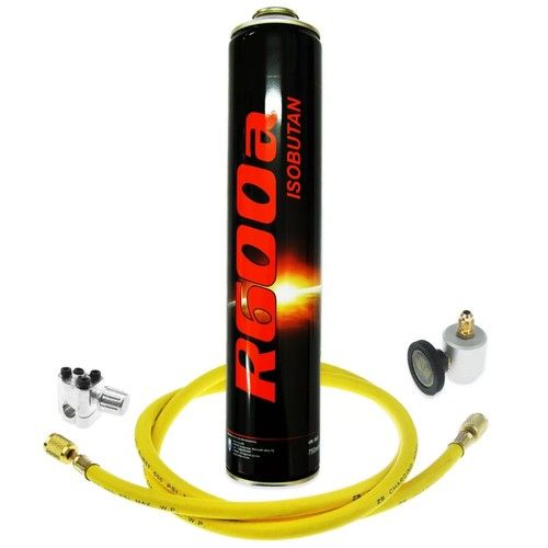 R600a REFRIGERANT GAS CHARGING CONNECTION KIT HOSE LINE TAP TUBE PIERCING VALVE