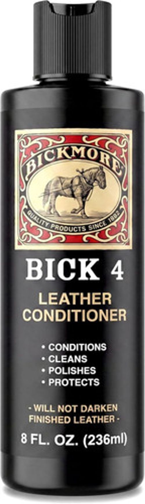 Bick 4 Leather Conditioner 8 Oz - Best since 1882 - Cleaner & Conditioner - Rest