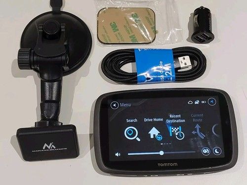 TomTom Sat Nav Go 5100 GPS 5" Free Lifetime UK & Worldwide Maps & Speed Cameras