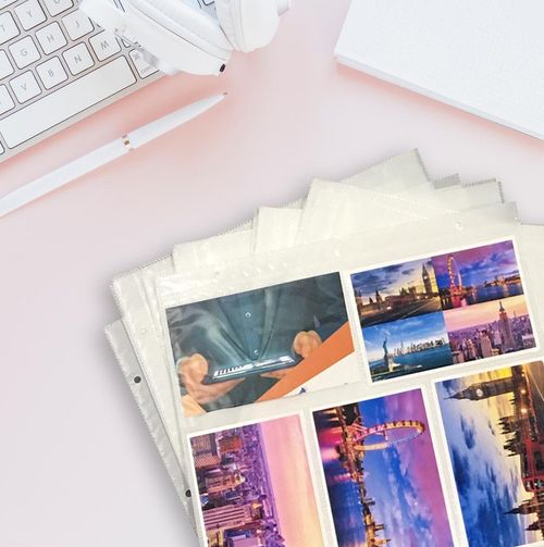 20 Slip in Refill Sheets to Hold 200 Photos for Large Ringbinder 6x4 Photo Album — image 4