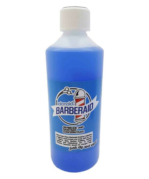 Barberaid Disinfectant Solution for Salons, Kills 99% Bacteria Multi Surface — image 1