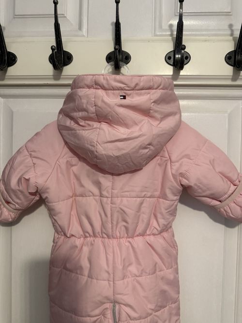 Tommy Hilfiger pink baby Girls snowsuit, size 68 (3–6 months) — image 10