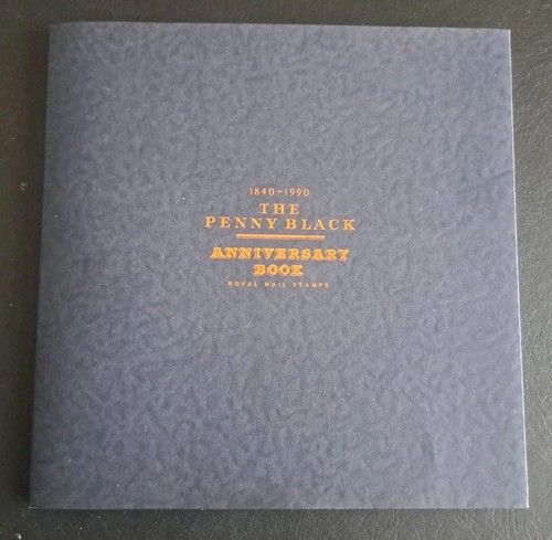 Great Britain 1990 The Penny Black Anniversary Book signed Jeffery Matthews