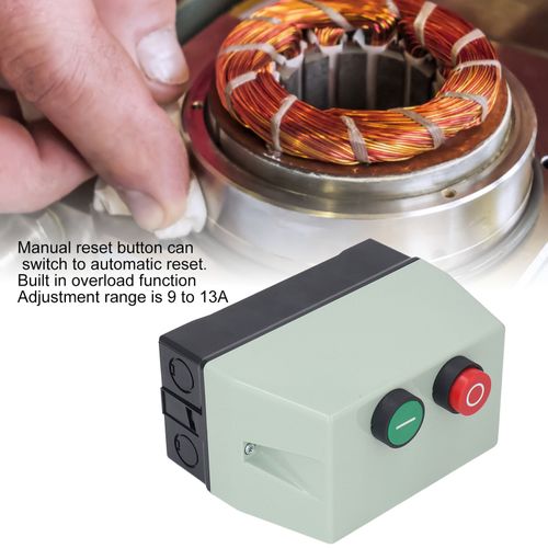 Magnetic Electric Starter Motor Start Control Switch Single Phase 220 230V# — image 2