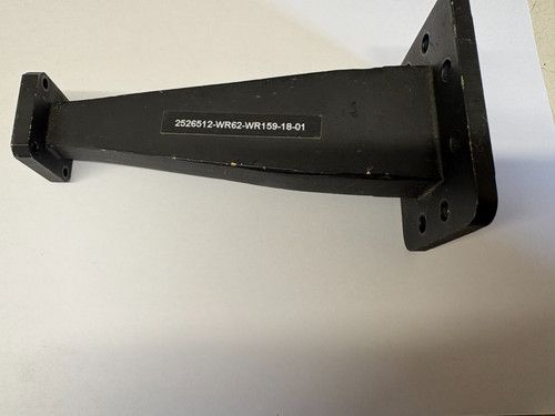 WR62-WR159 WAVE GUIDE BLACK PART NO; 2526512 NEW OLD STOCK