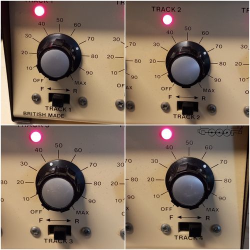 Gaugemaster Q Four Tracks Boxed Controller Transformer VGC Guaranteed See Video — image 2