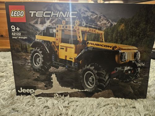 LEGO Technic 42122 Jeep Wrangler 665pcs Pull-Back Complete Set Boxed — image 1