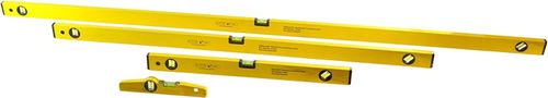 4pc Spirit Level Set 0.5 Mm/M with Ba 24" 72" 48" & 10" Scaffold Level — image 4
