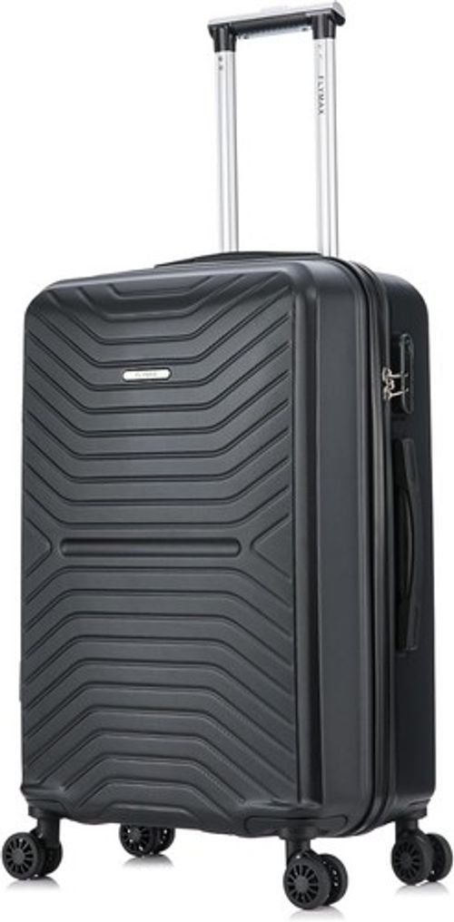 55x40x20 Ryanair Cabin Suitcase 4 Wheel HardShell Luggage Case Hand Carry On ABS