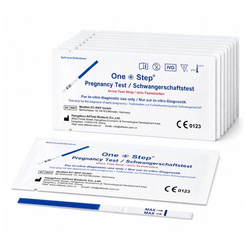 Pregnancy Test Strips Ultra Sensitive 10mIU Home Urine Testing Kits | One Step