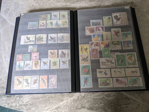 Birds of the World Stamps .over  1250 stamps , lee than 15p each — image 3