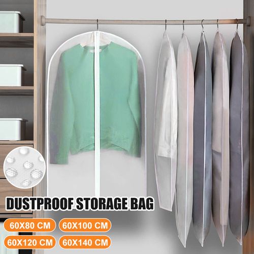 5/20x Clothing Cover Coat Suit Dress Protector Hanging Garment bag DustProof Bag — image 16