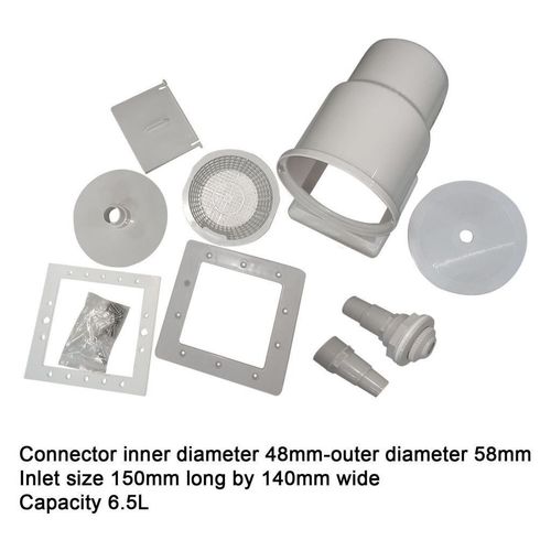 Replacement Pool Skimmer Kit Pool Cleaning Set Wide Mouth Skimmer  for Pool — image 5