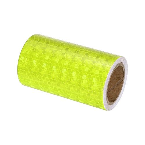 Reflective Tape 4"x10 Ft High Visibility Safety Tape Fluorescent Yellow for Car