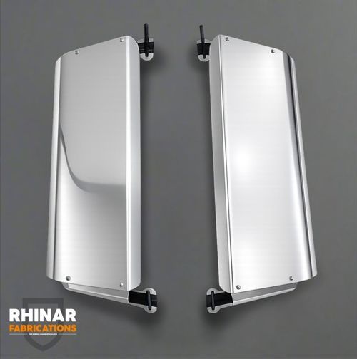 Mirror Guards MAN TGX pre 2021 (Stainless steel) Pair