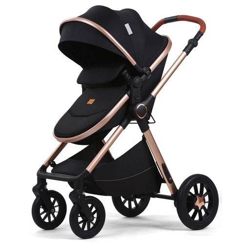 Newborn Baby Pram Pushchair Buggy Stroller 3in1 Travel System Car Seat Included — image 3
