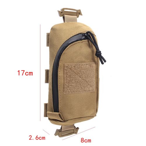 Backpack Shoulder Strap Accessory Pouch Tactical Molle Bag EDC Tool Small Pouch — image 1