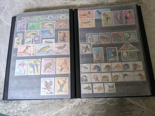 Birds of the World Stamps .over  1250 stamps , lee than 15p each — image 2