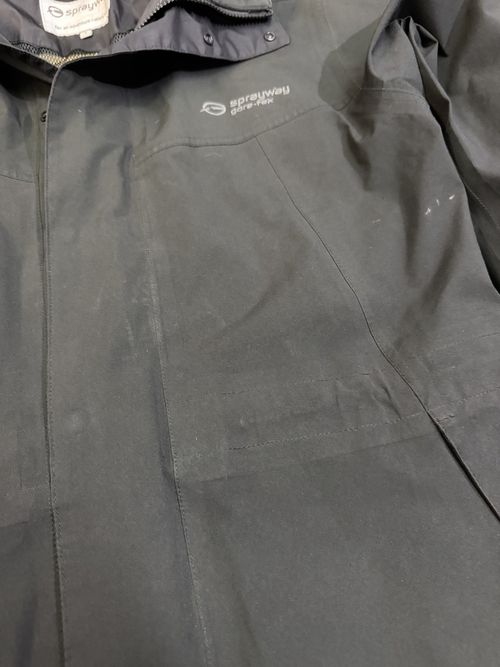 Sprayway TL Focus Gore-Tex Waterproof Polyester Jacket Black Size S — image 4