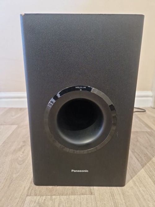 Panasonic Model SB-HWA488 Active Subwoofer Black Wireless Tested Working