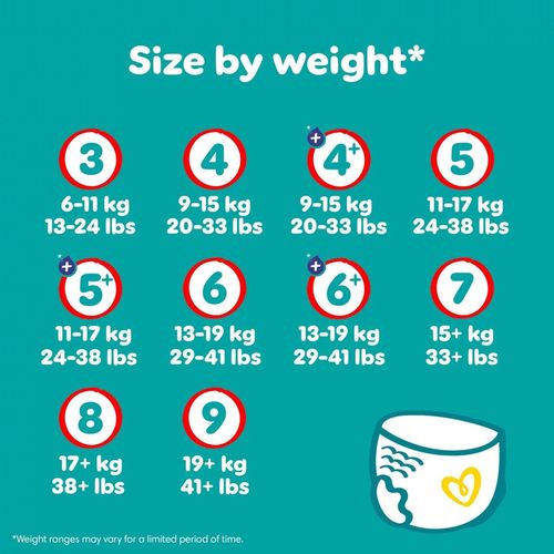 Pampers Baby Dry Size9 Diaper Pants 19+kg Stretchy Large Monthly Pack 108Nappies — image 7