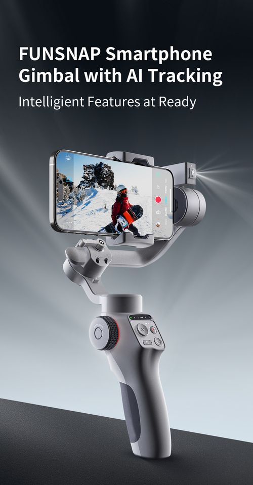 TOALLIN 3-Axis Smartphone Gimbal Stabilizer AI Tracking Foldable & Portable NEW — image 22