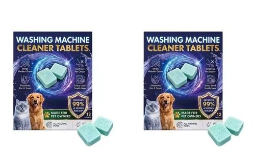 24 Pack Prime Drum Washing Machine Cleaner Pro,Deep Clean Drum & Remove Descaler — image 1