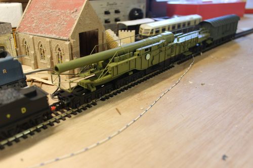 ammunition wagon 14 inch railway gun artillery oo ww1 ww2 laser cut model kit — image 2